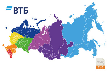 Разработка постера для Банка "ВТБ", формат векторный