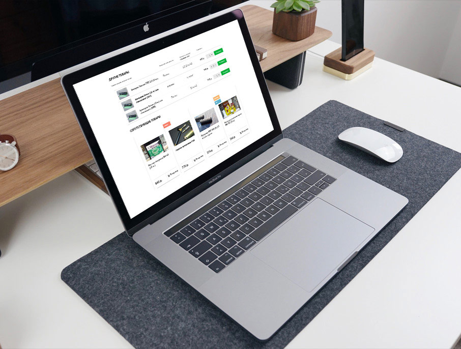 Редизайн интернет магазина «Мягкая кровля»